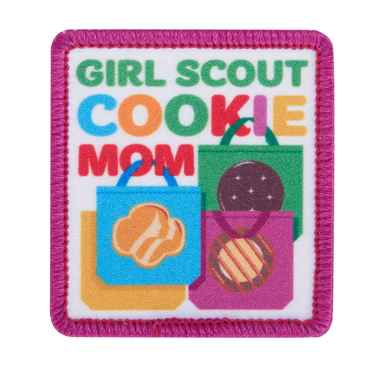 Celebrate Girl Scout Week Iron-On Fun Patch