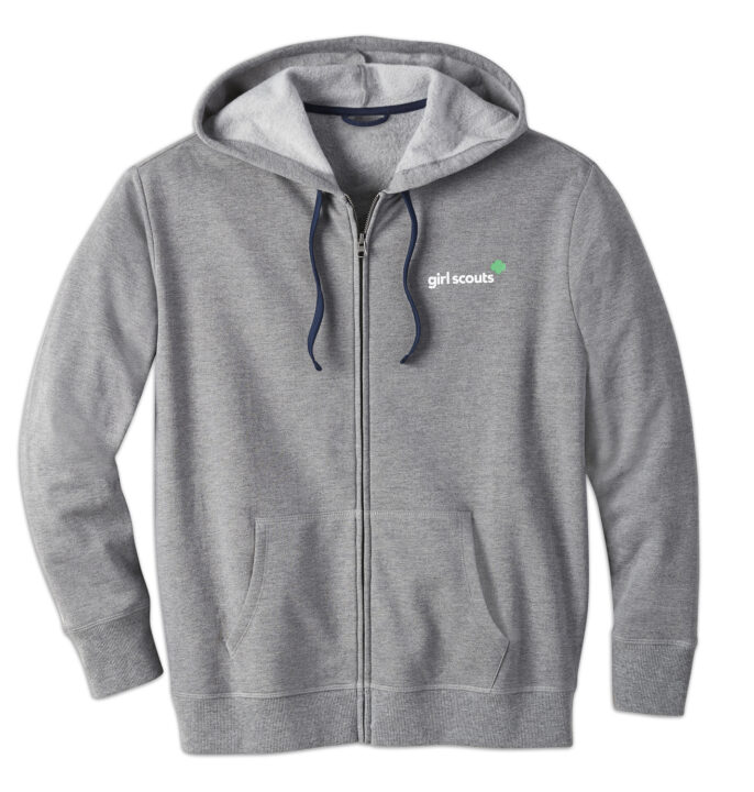 Adult Trefoil Zip-Up Hoodie
