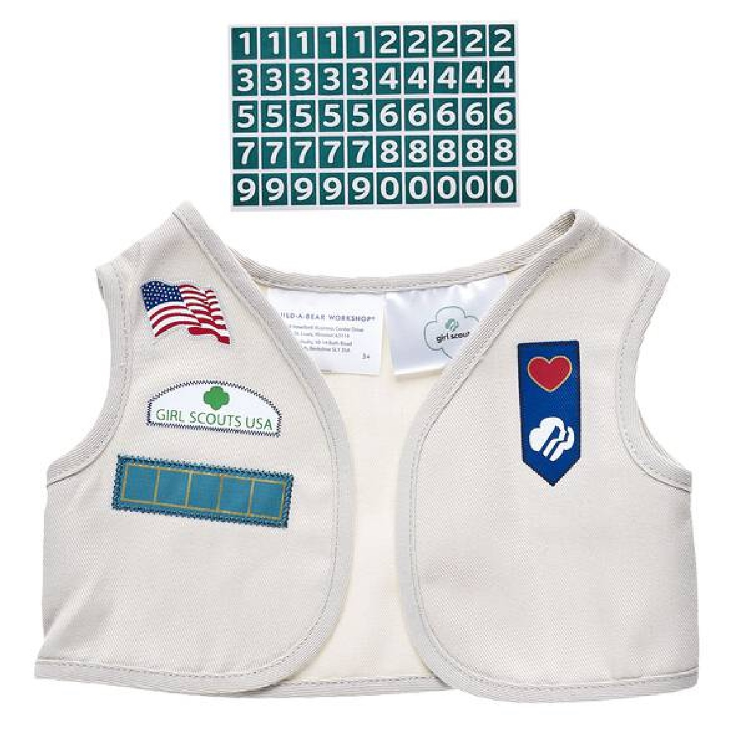 Build A Bear CAD/SR/AMB Vest