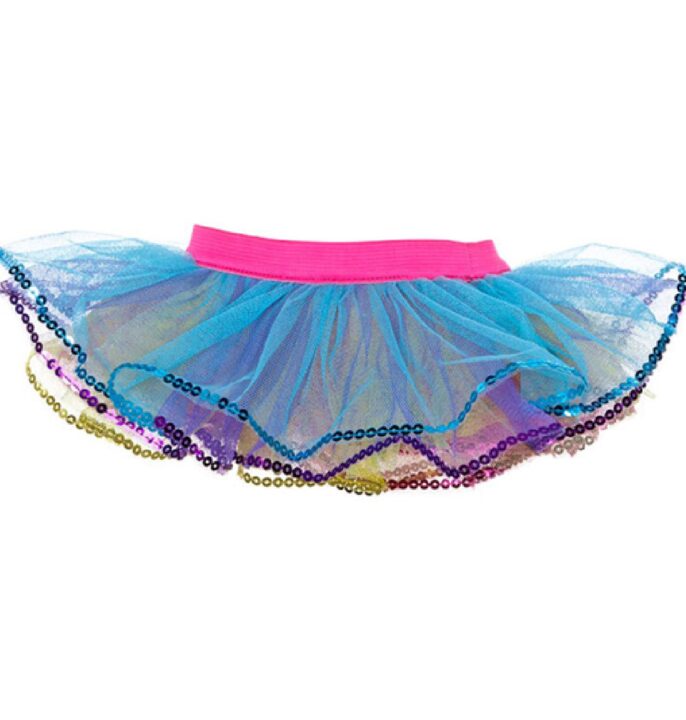 Build A Bear Pastel Rainbow Tutu