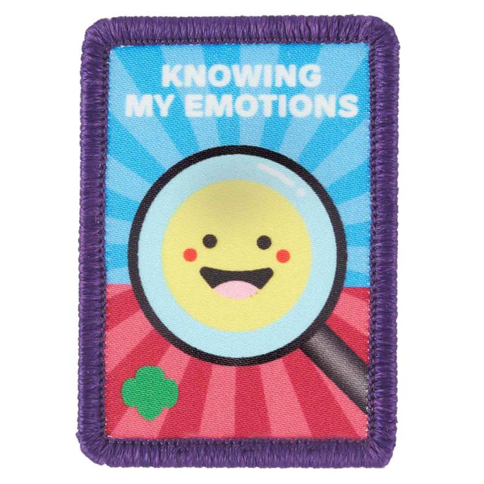 Junior Mental Wellness Patch Knowing My Emotions