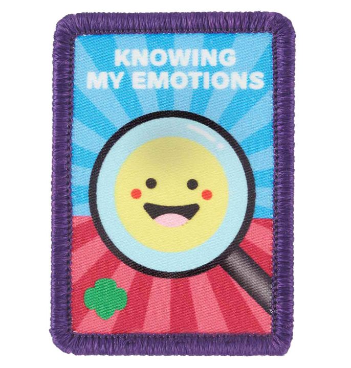 Junior Mental Wellness Patch Knowing My Emotions
