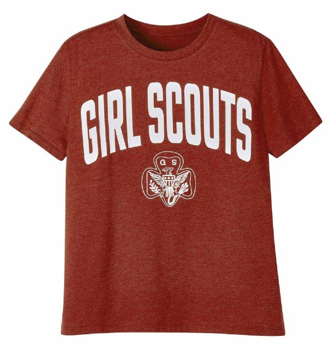 Adult Red Classic Girl Scout T-Shirt