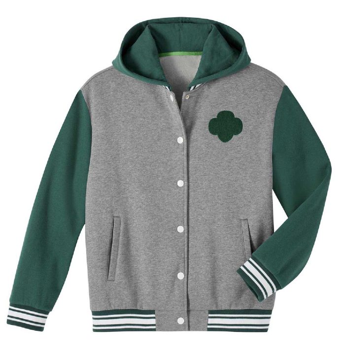 Adult Green Varsity Jacket