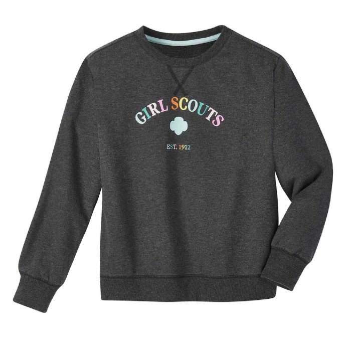Youth Rainbow Varsity Sweatshirt