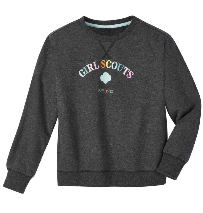 Youth Rainbow Varsity Sweatshirt