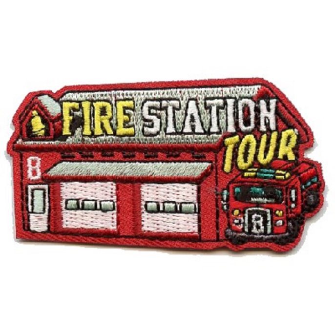 Fire Station Tour Patch