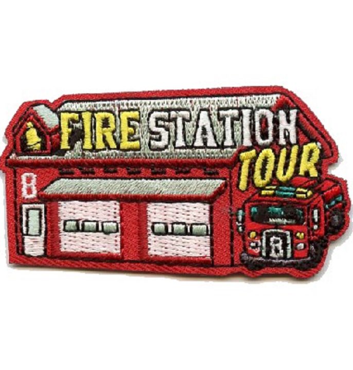 Fire Station Tour Patch