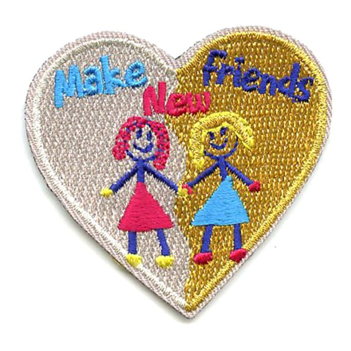 Make New Friends (Heart) Patch