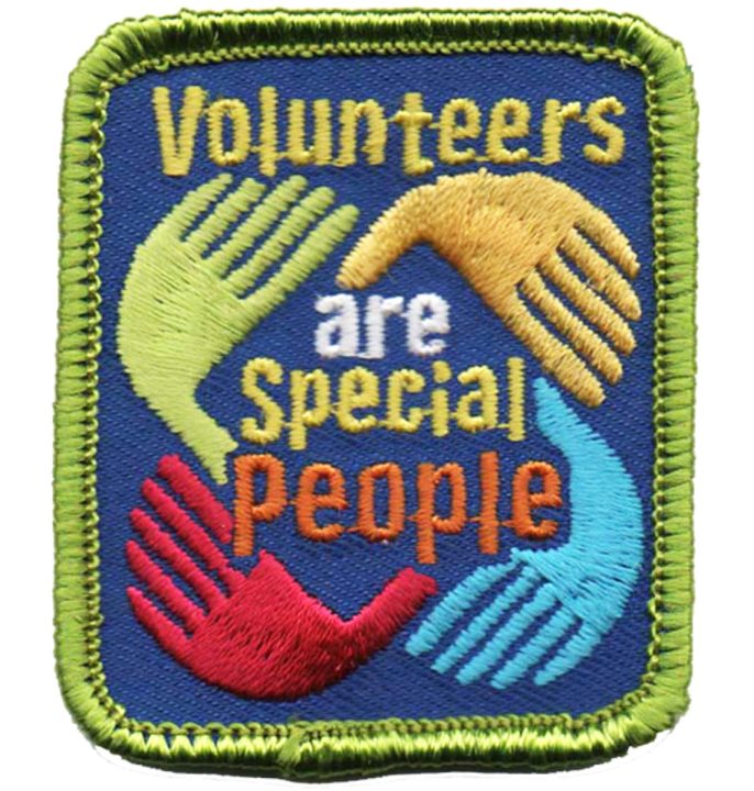 Volunteers Are Special Patch