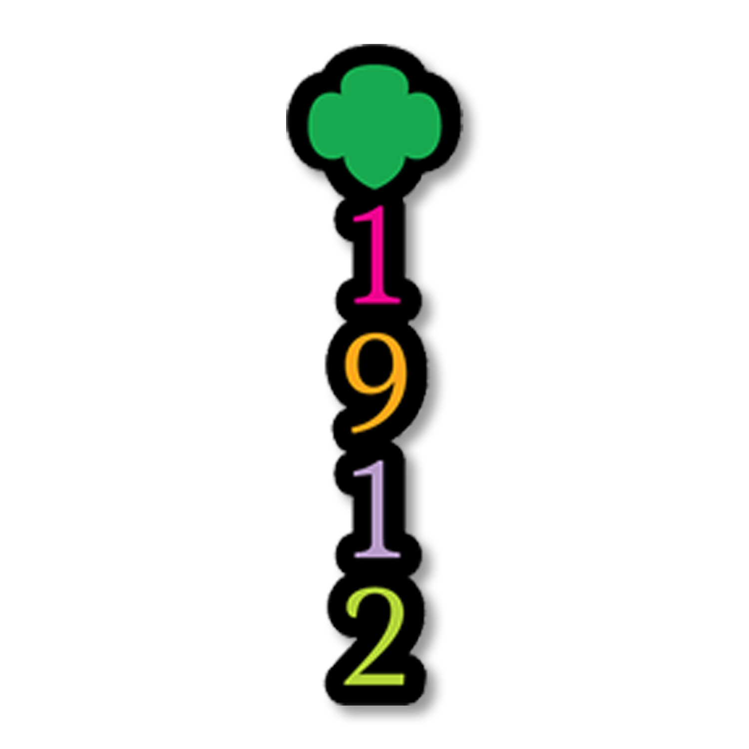 1912 Acrylic Magnet