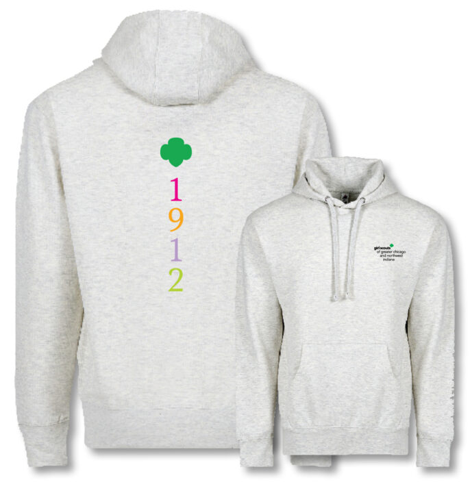 1912 Cream Adult Hoodie