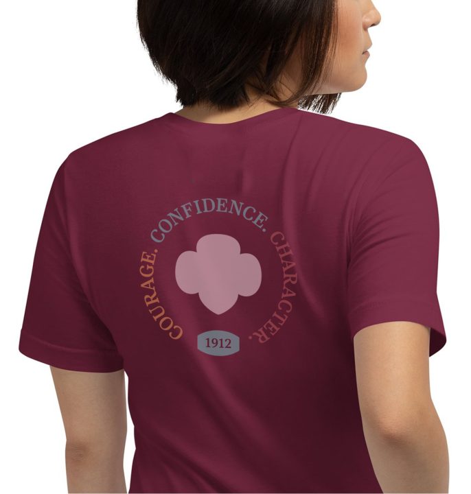 GCNWI 3 C’s Maroon Adult T-Shirt