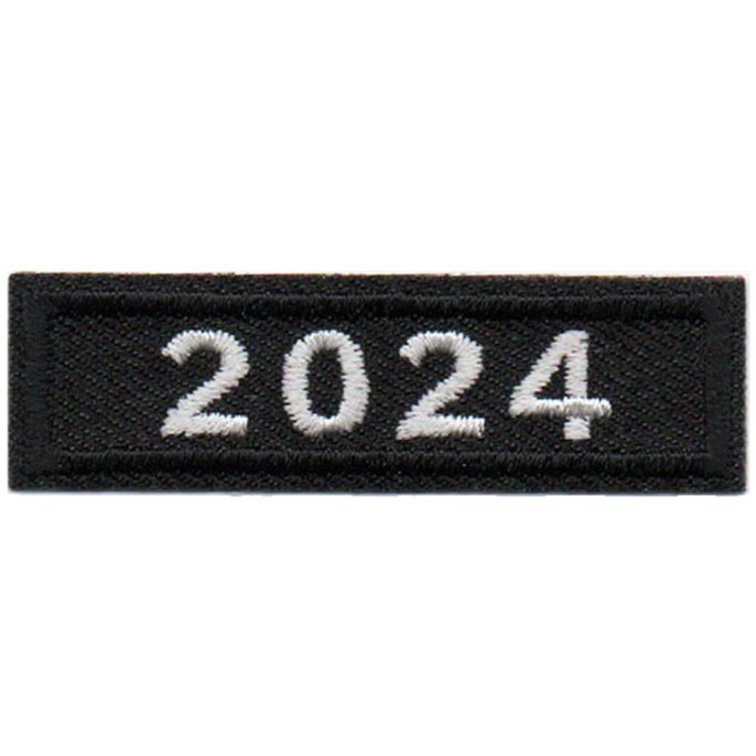 MEGS 2024 Year Bar Black Patch