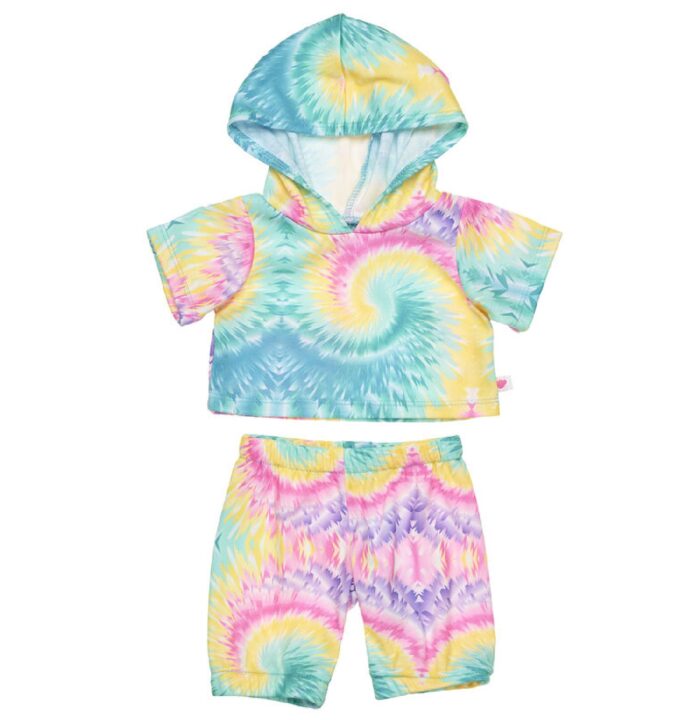 Build A Bear Rainbow Athleisure Outfit