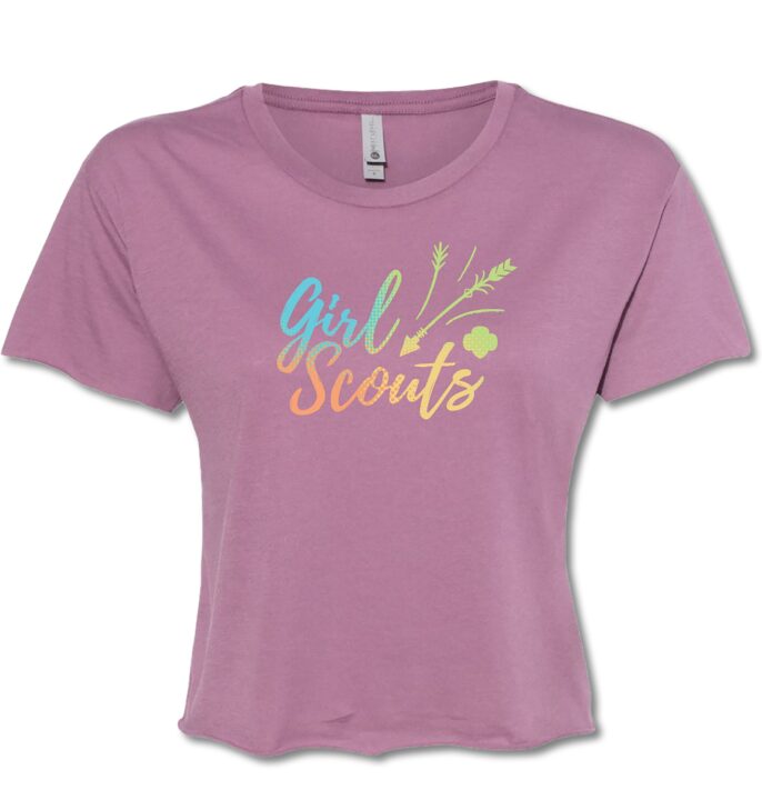 Teen Girl Scout Crop Tee