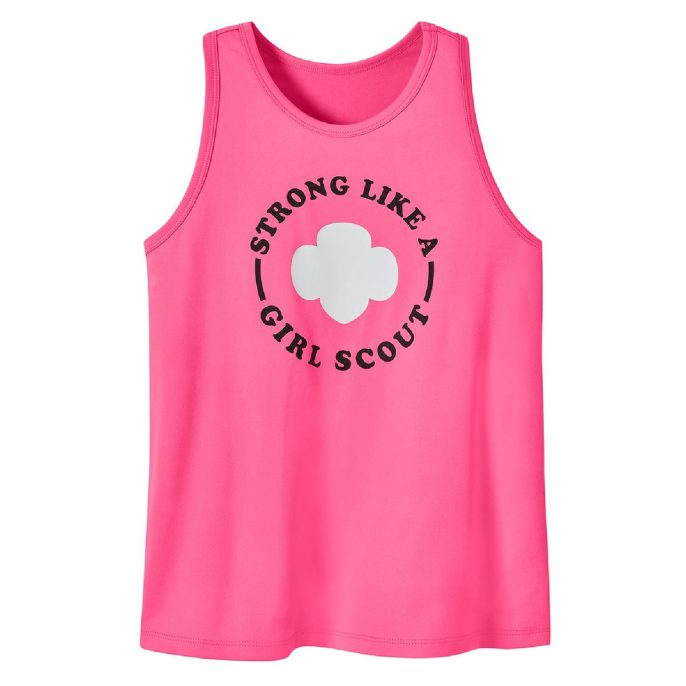 Youth Pink Active Tank
