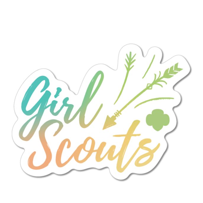 Girl Scouts Spring Decal