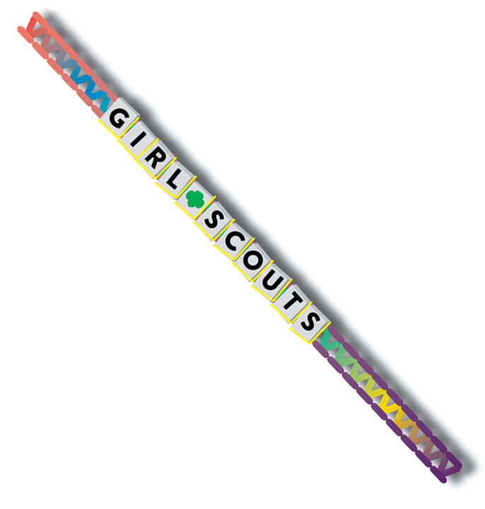 Girl Scout Cube Bracelet