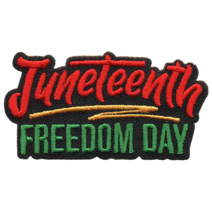 Juneteenth Freedom Day Patch