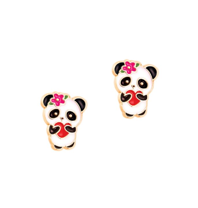 Panda Stud Earrings