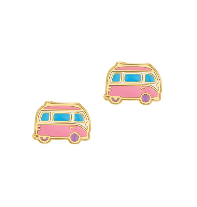 Happy Camper Stud Earrings