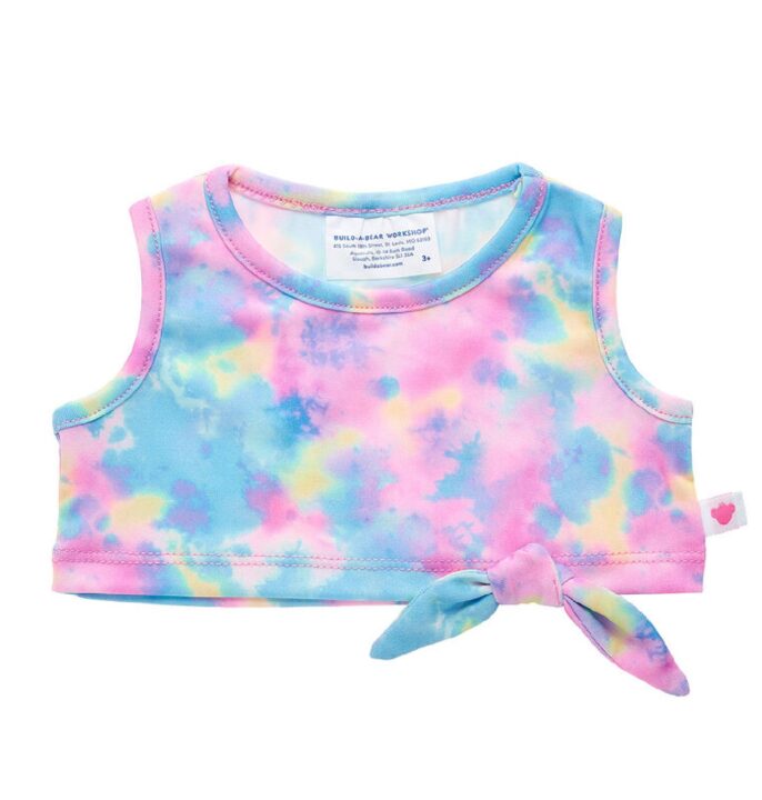 Build A Bear Tie Dye Short Set