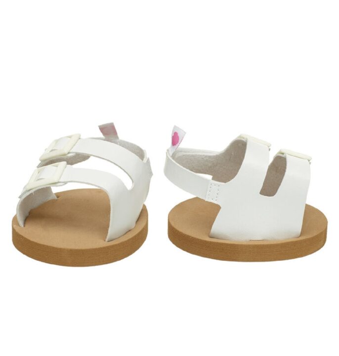 Build A Bear White Sandal