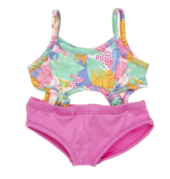 Build A Bear Printed Swimsuit