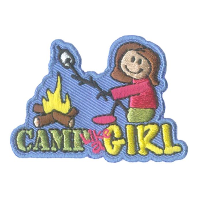 Camp Like A Girl Patch