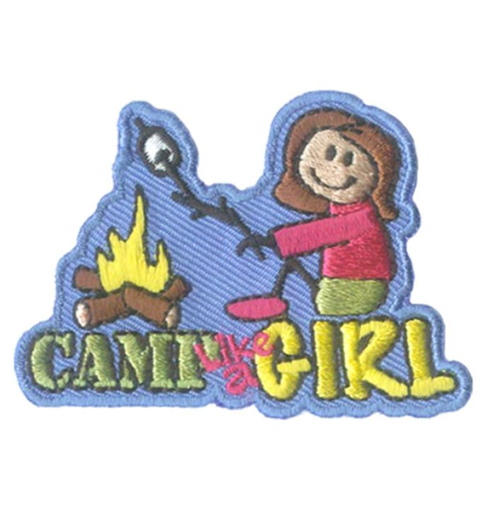 Camp Like A Girl Patch