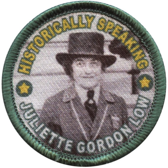 Historically Speaking (Juliette Low) Patch