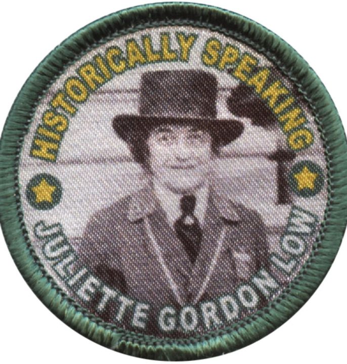 Historically Speaking (Juliette Low) Patch