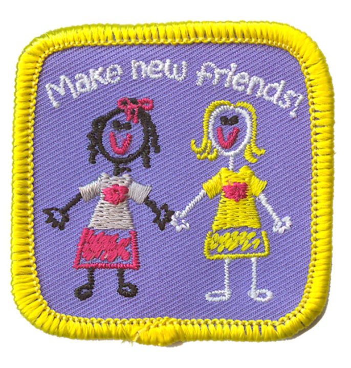 Make New Friends Patch