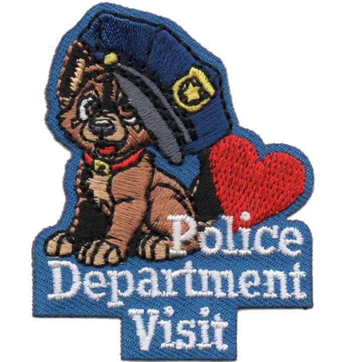 Police Dept. Visit Patch