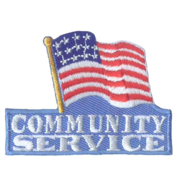 Community Service Patch