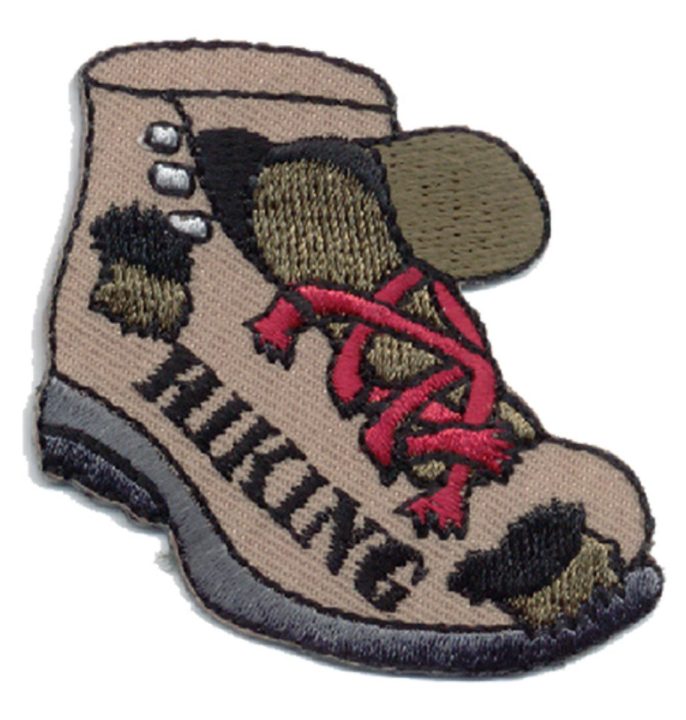 Hiking (Worn Boot) Patch