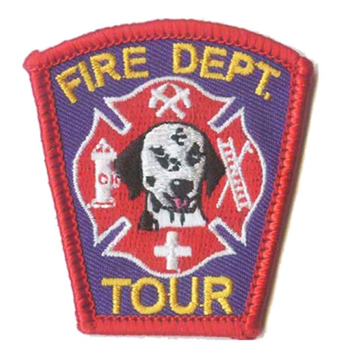 Fire Dept. Tour Patch