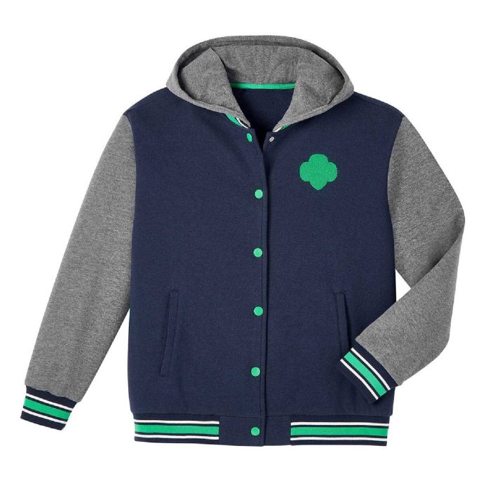 Adult Navy Varsity Jacket