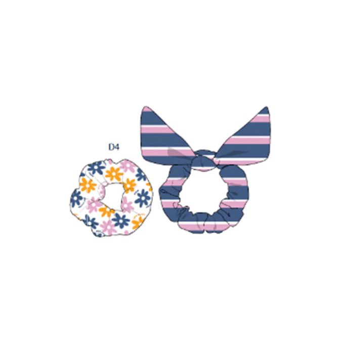 Daisy 2 Pack Scrunchie Set