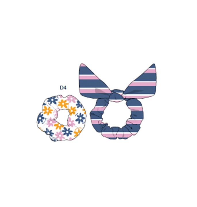 Daisy 2 Pack Scrunchie Set