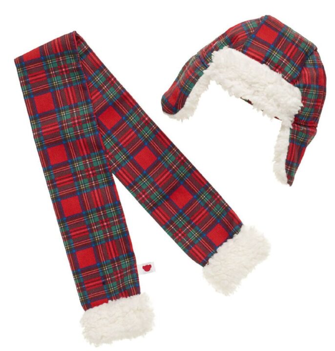 BAB Tartan Hat and Scarf