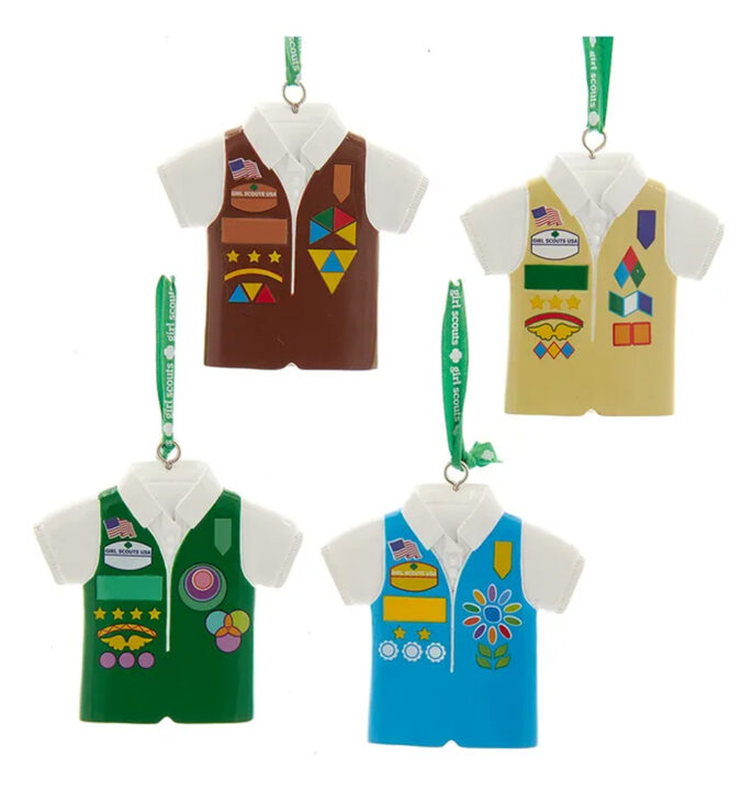 Girl Scout Vest Ornament