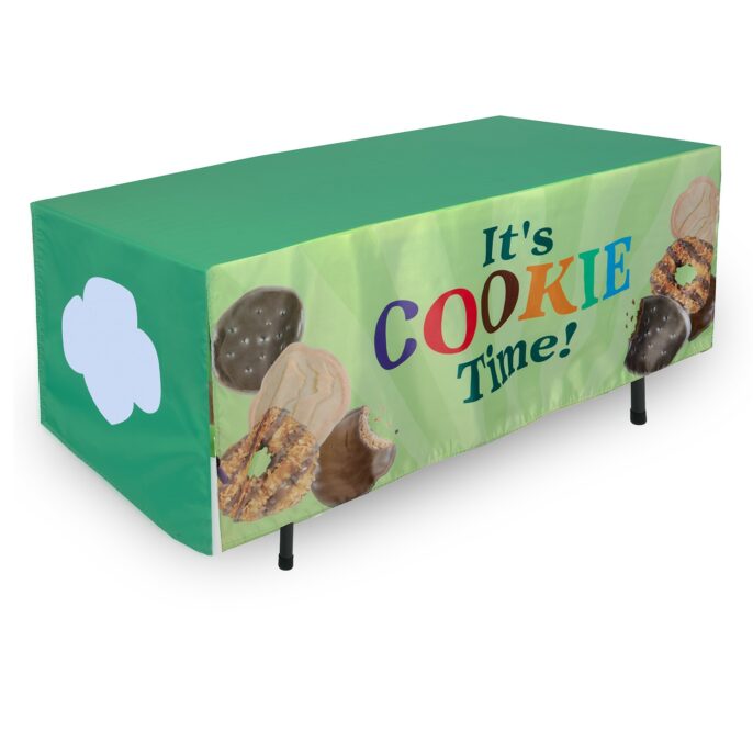 Cookie Tablecloth 72″ X 108″ Green