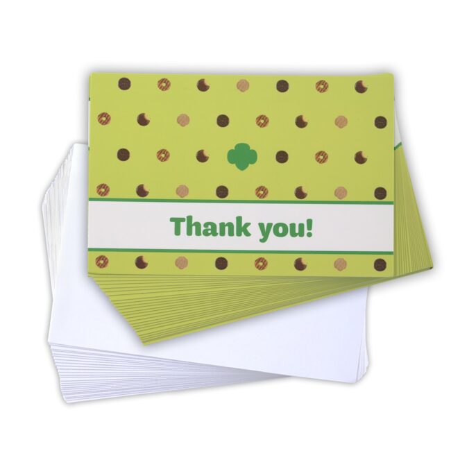 Cookie Thank You Card 20 Pack