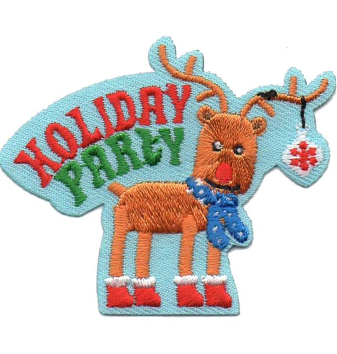 Holiday Party (Reindeer) Patch