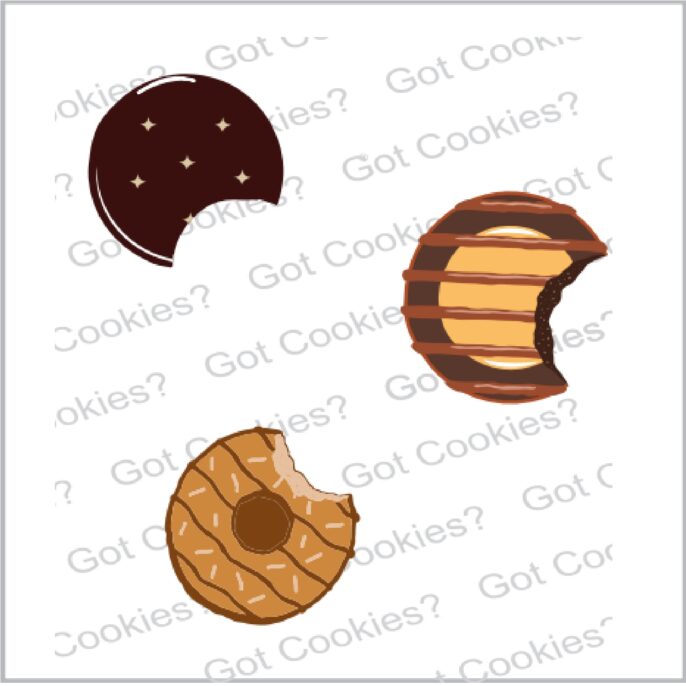 Cookie Shoe Charm Set