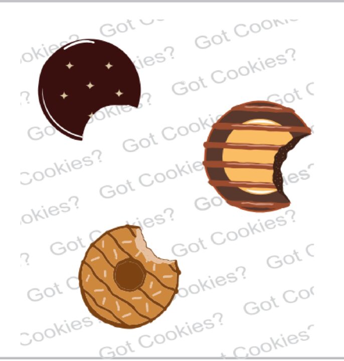 Cookie Shoe Charm Set