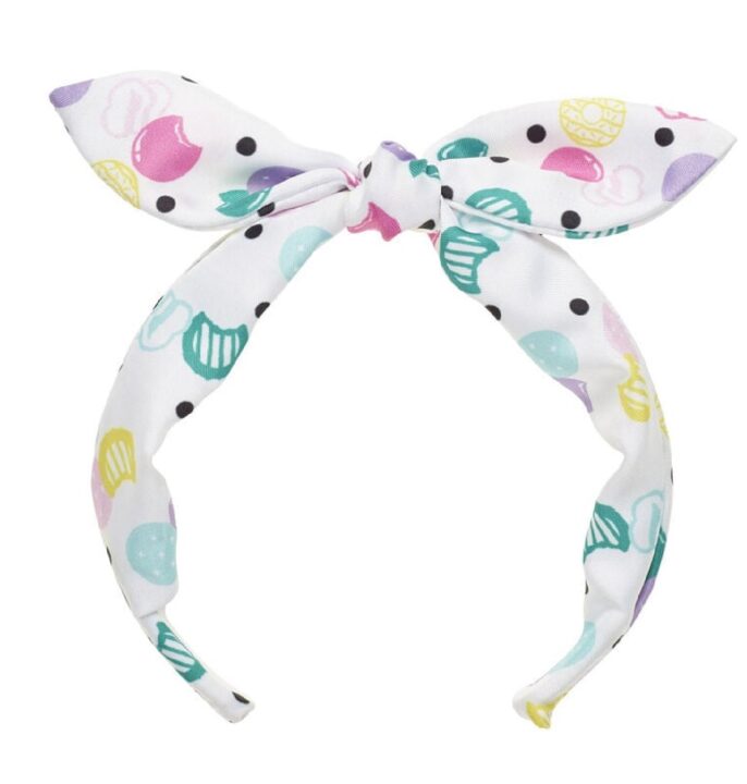 BAB GS White & Teal Headband