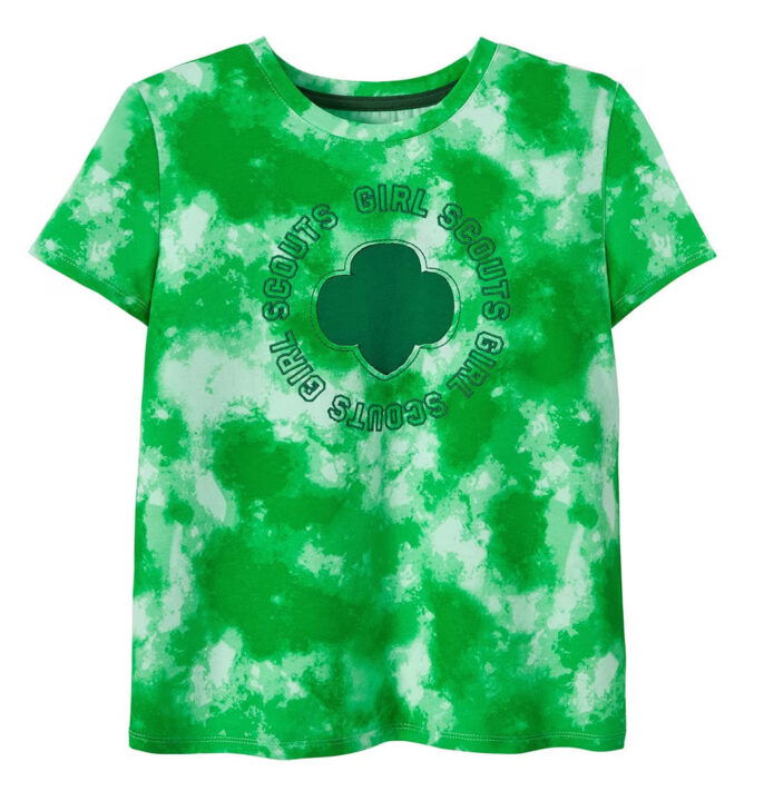 Green Tie Dye Youth T-Shirt